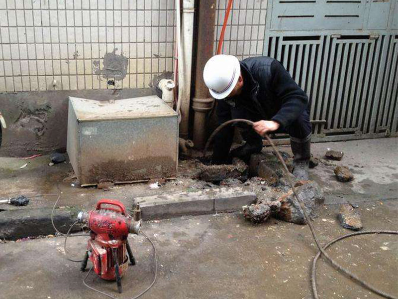 丹凤疏通下水道-洗菜池疏通