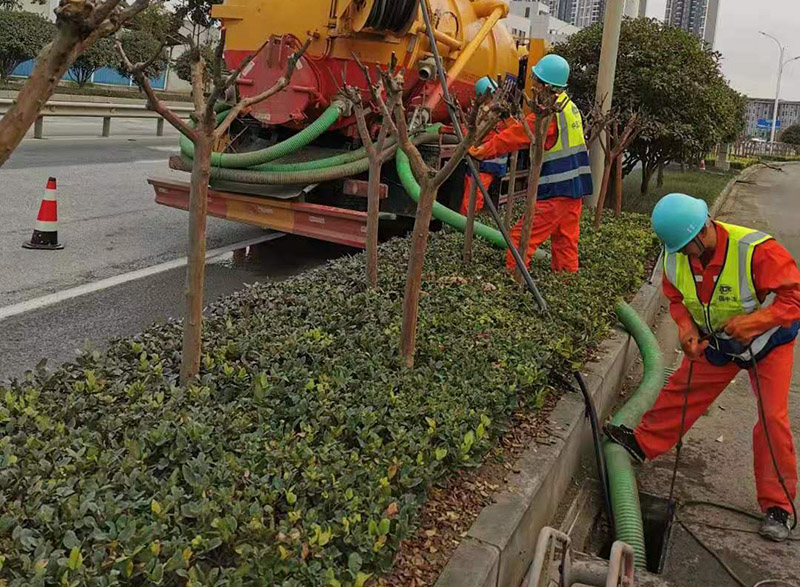 丹凤市政管道清淤
